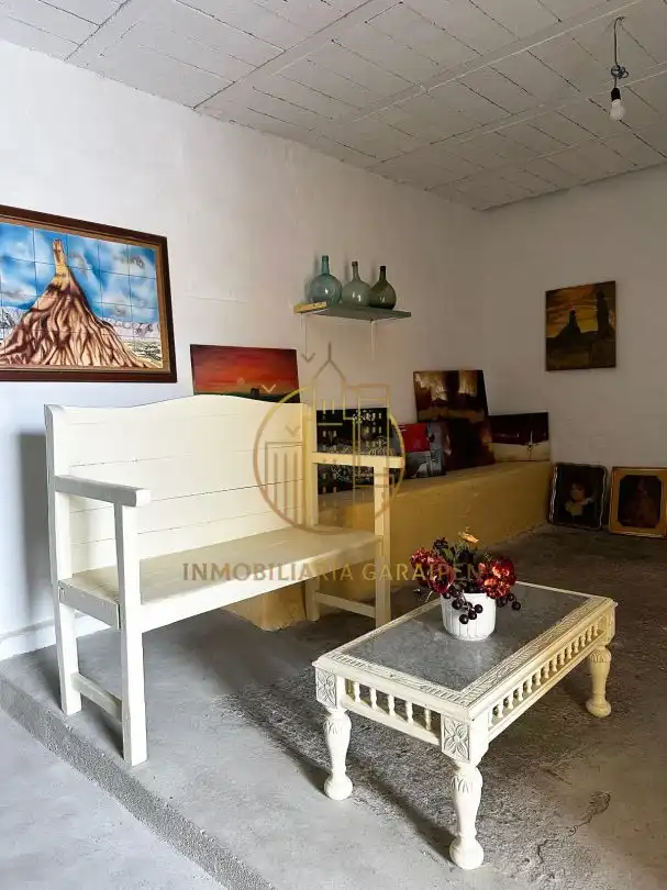 Sala de estar de Casa o chalet en venta en Santacara con Jardín privado y Terraza
