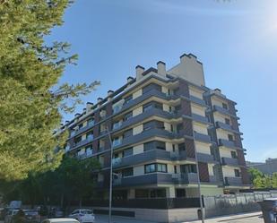 Exterior view of Flat to rent in  Madrid Capital  with Air Conditioner, Terrace and Storage room