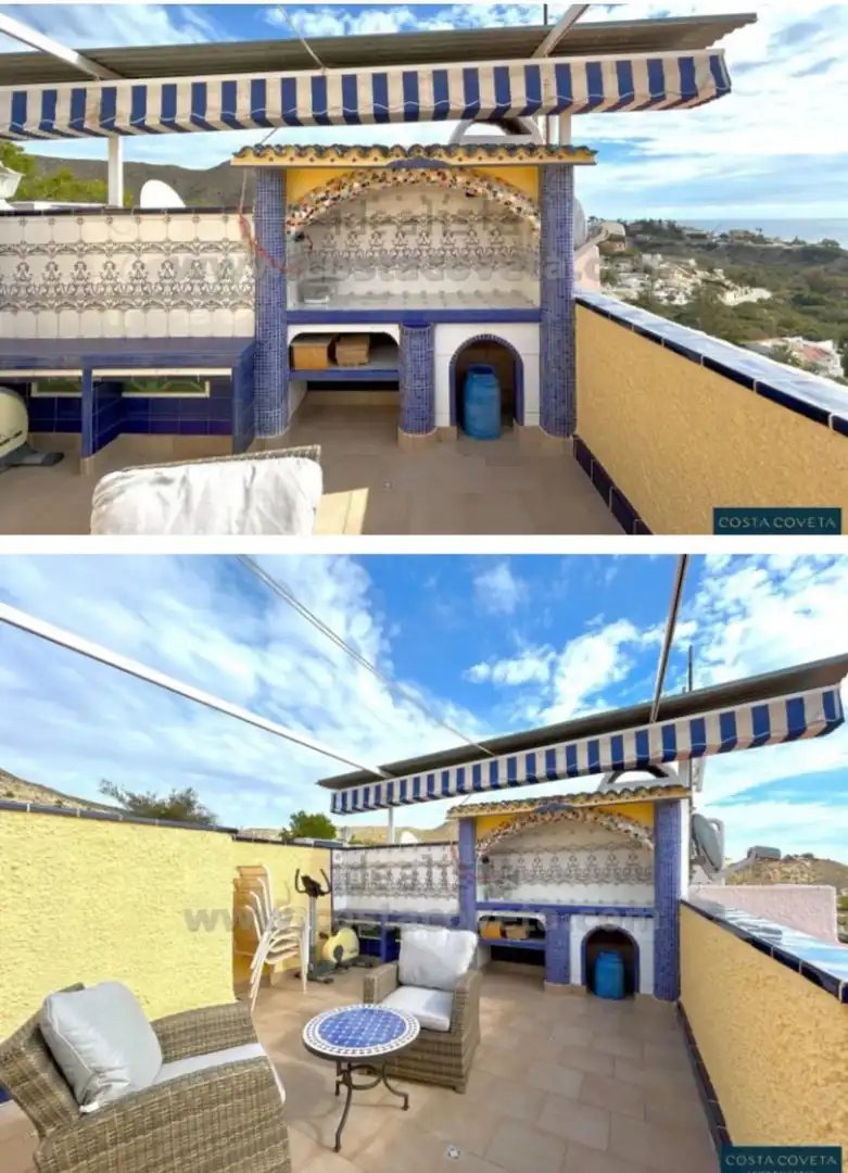 Chalet con terraza en alquiler en Pueblo Español - Coveta Fumá, imagen 32