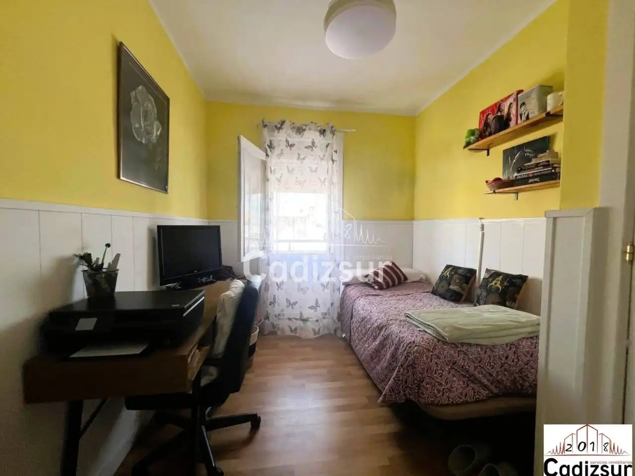 Bedroom of Flat for sale in San Fernando  with Air Conditioner, Parquet flooring and Terrace