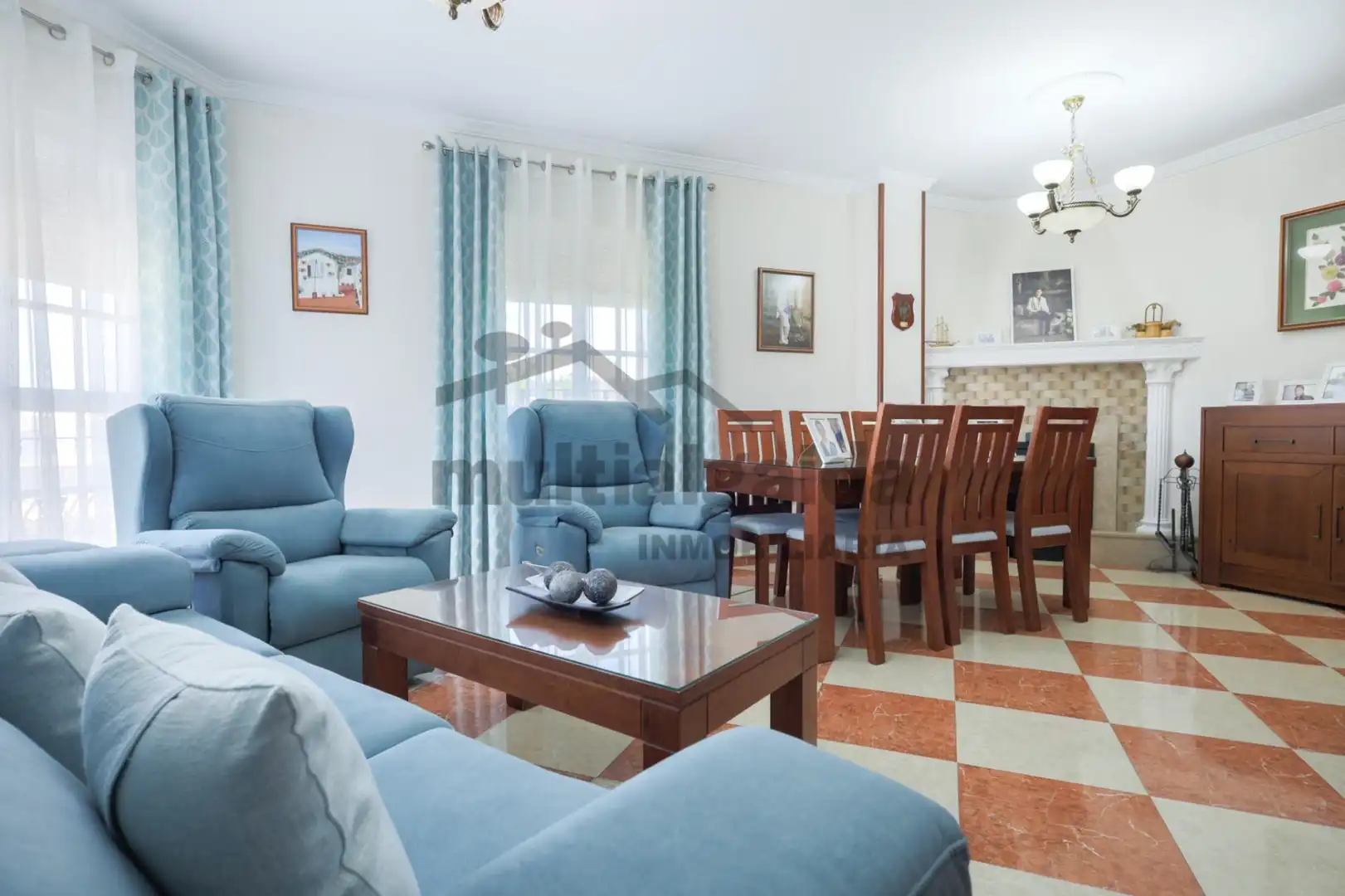 Sala de estar de Casa o chalet en venta en Arcos de la Frontera con Aire acondicionado, Terraza y Trastero