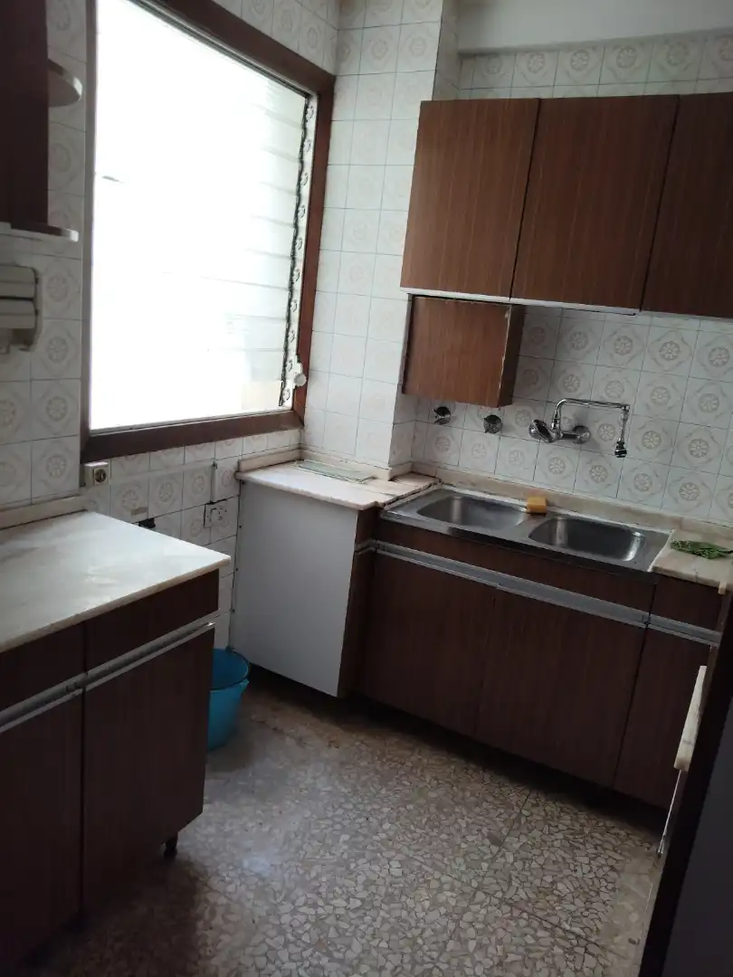 Kitchen of Flat for sale in Zaragoza  with Heating, Parquet flooring and Terrace