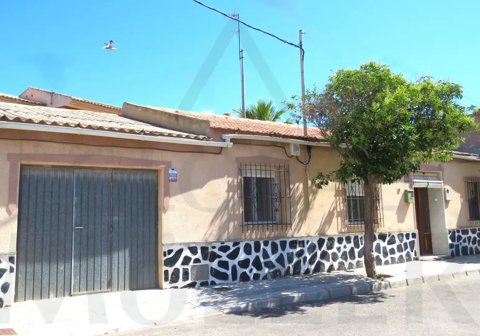 Vista exterior de Casa o chalet en venta en Cartagena con Aire acondicionado, Jardín privado y Amueblado