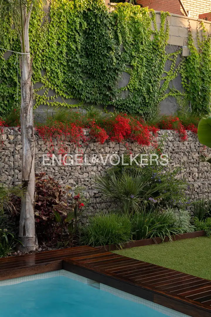 Jardín de Casa o chalet de alquiler en Sant Pere de Ribes con Aire acondicionado, Calefacción y Jardín privado