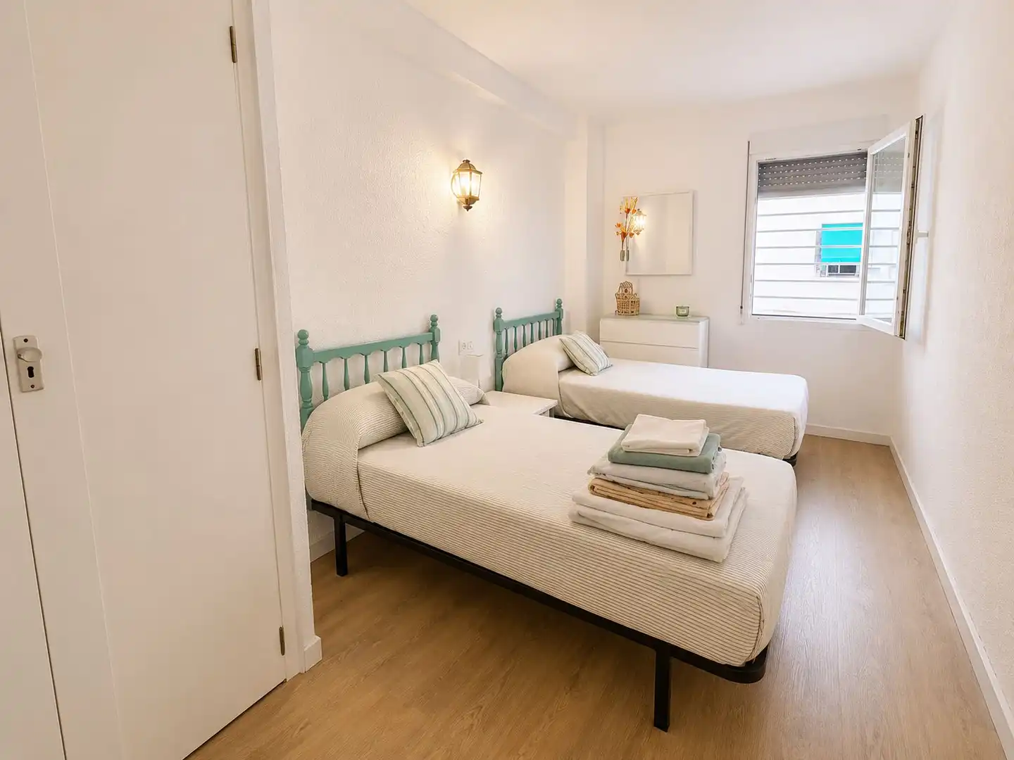 Habitación de Apartamento de alquiler en Jávea / Xàbia con Aire acondicionado, Terraza y Amueblado