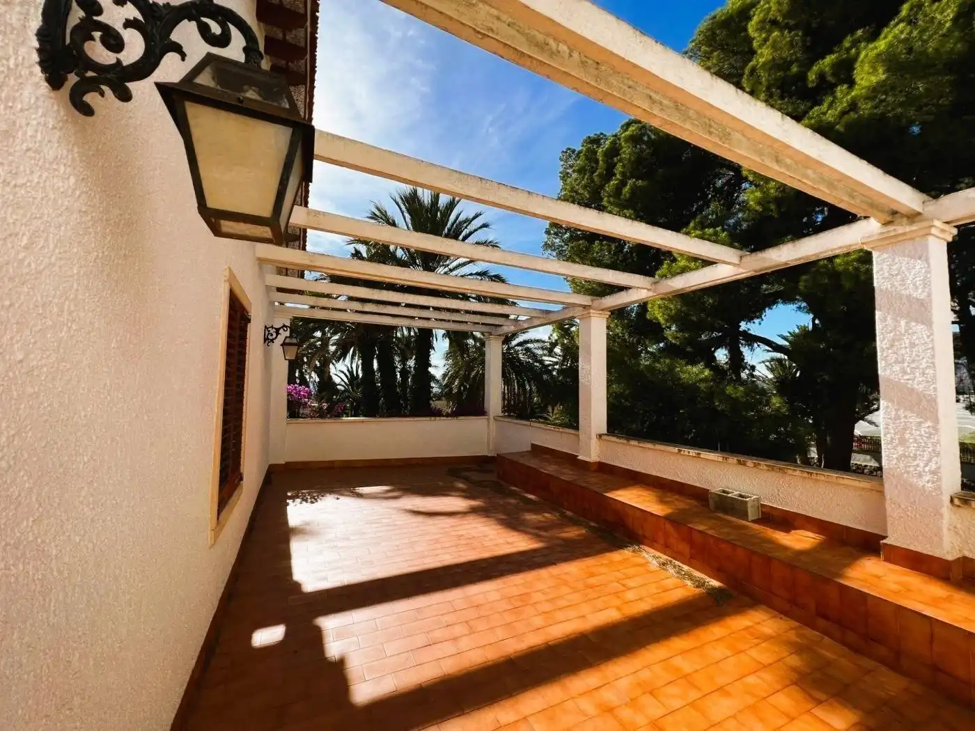Terrasse von Country house zum Verkauf in Novelda mit Klimaanlage, Heizung und Privatgarten