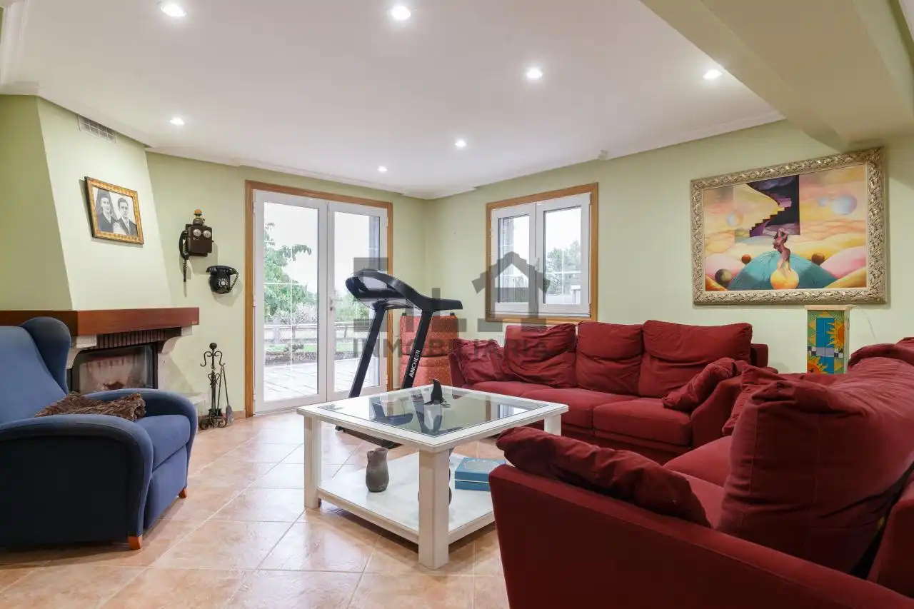 Living room of Houses for sale in Taboadela  with Heating, Private garden and Terrace