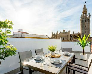 Terrace of Flat to rent in  Sevilla Capital  with Air Conditioner