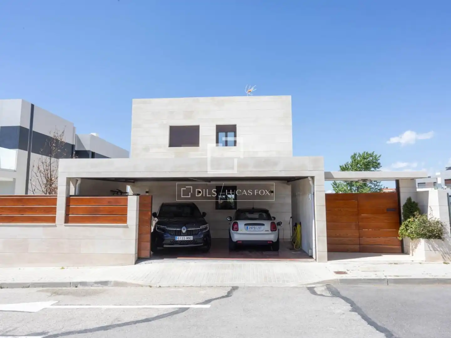 Außenansicht von Country house zur Miete in Majadahonda mit Klimaanlage, Heizung und Privatgarten