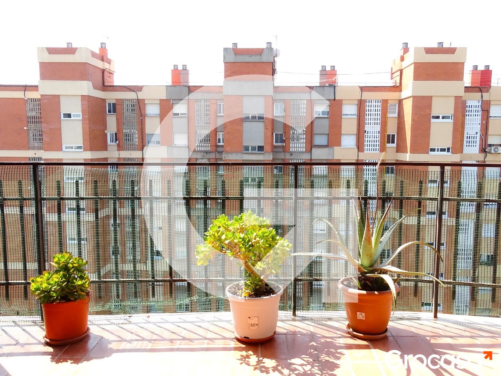 Balcony of Flat for sale in L'Hospitalet de Llobregat  with Air Conditioner, Heating and Oven