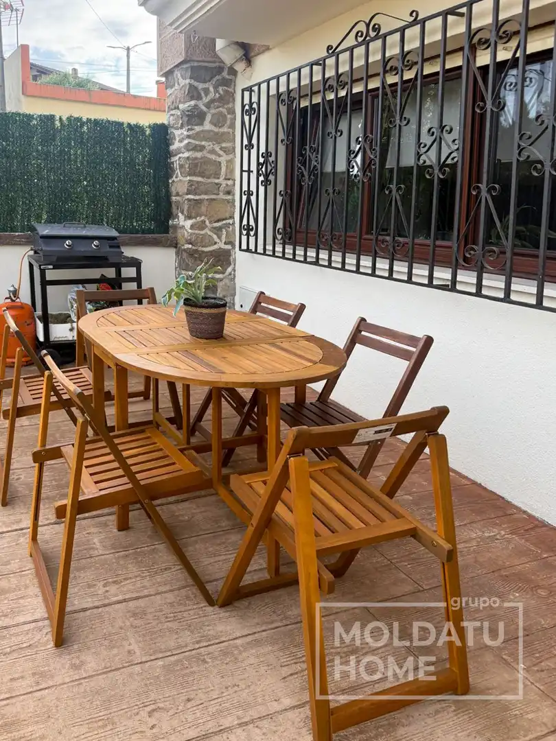 Terrace of Houses for sale in Abanto y Ciérvana-Abanto Zierbena  with Heating, Private garden and Terrace