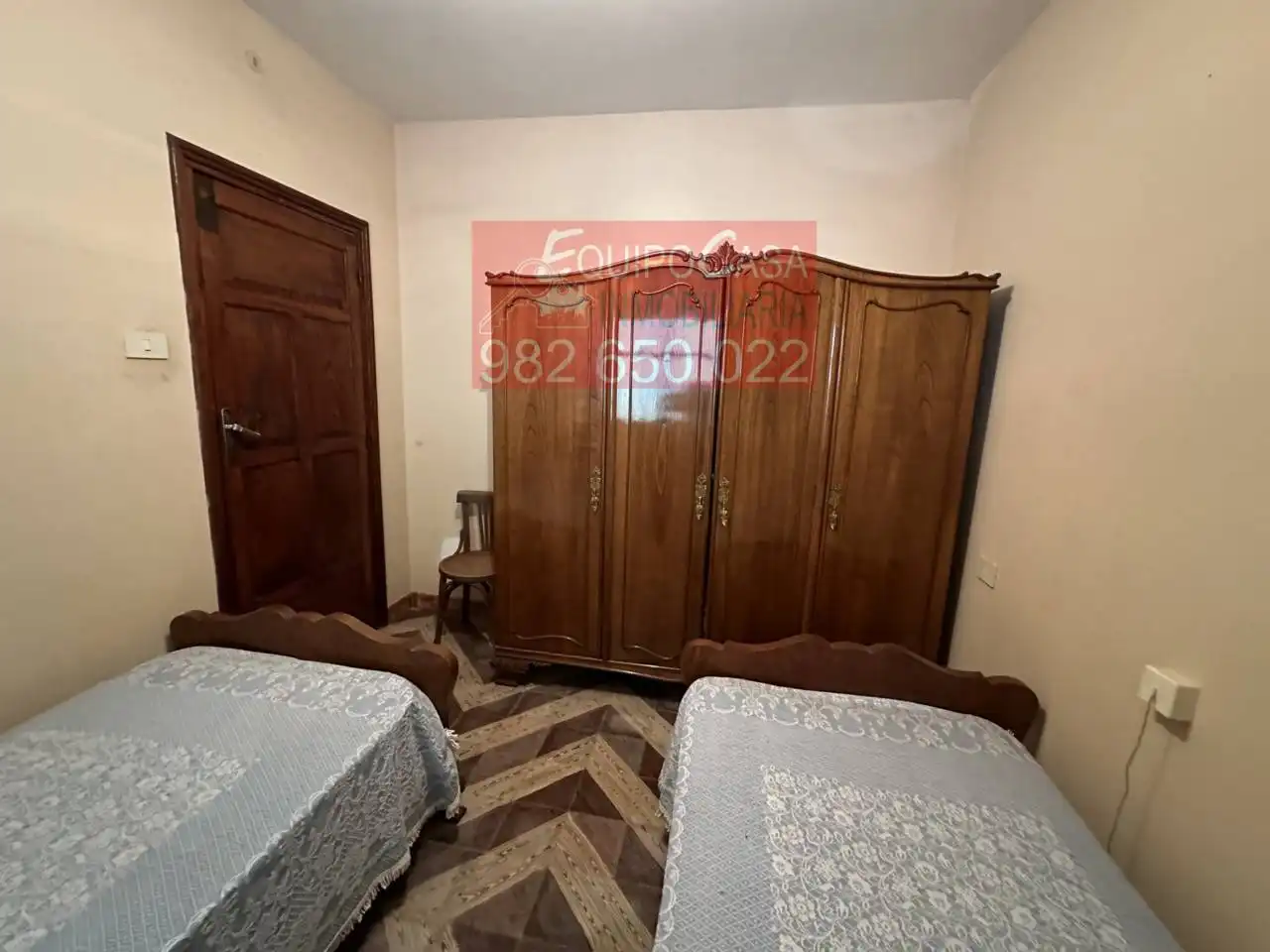 Dormitori de Casa adosada en venda en Palas de Rei amb Calefacció, Jardí privat i Parquet