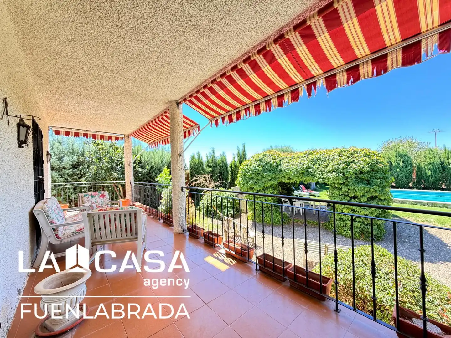Terraza de Casa o chalet en venta en Portillo de Toledo con Piscina