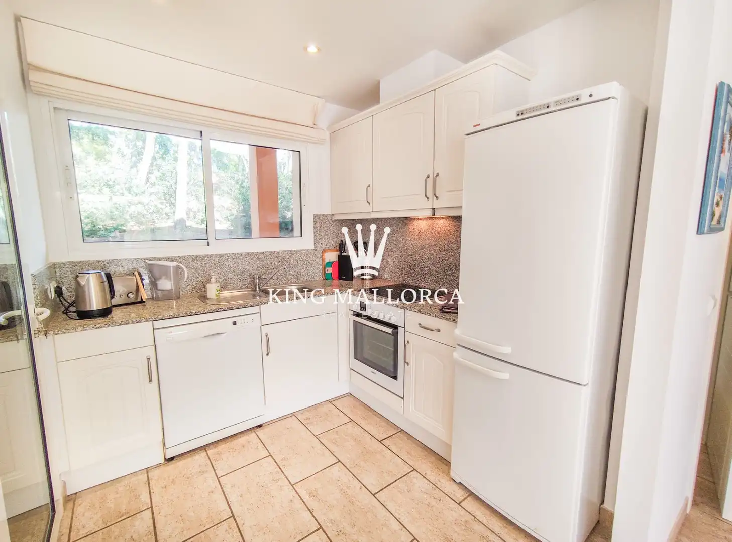 Cocina de Apartamento de alquiler en Calvià con Aire acondicionado, Calefacción y Terraza