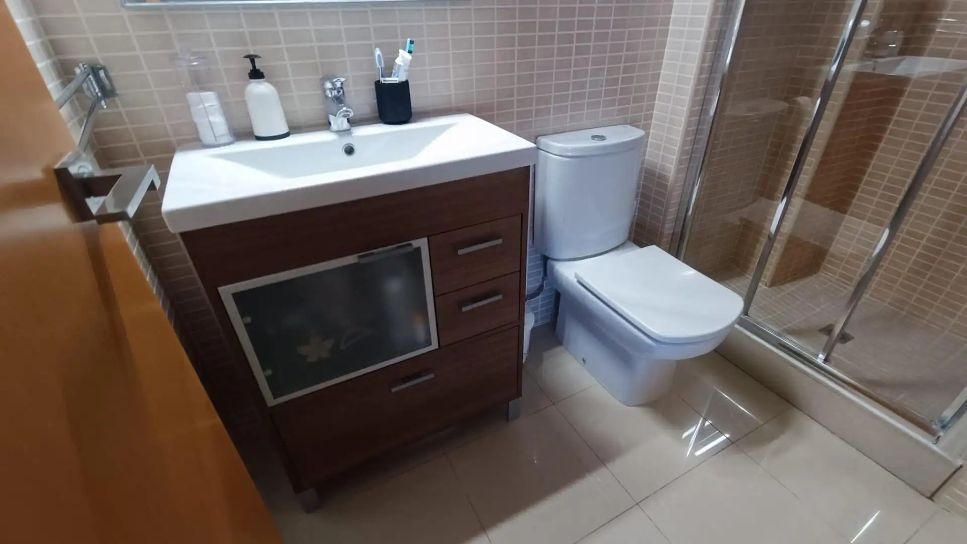 Bany de Dúplex en venda en Terrassa amb Aire condicionat i Calefacció