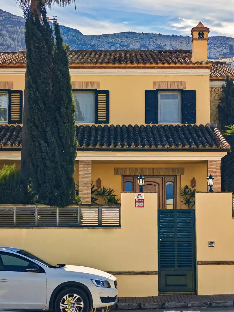 Exterior view of Houses for sale in Dénia  with Air Conditioner, Heating and Private garden