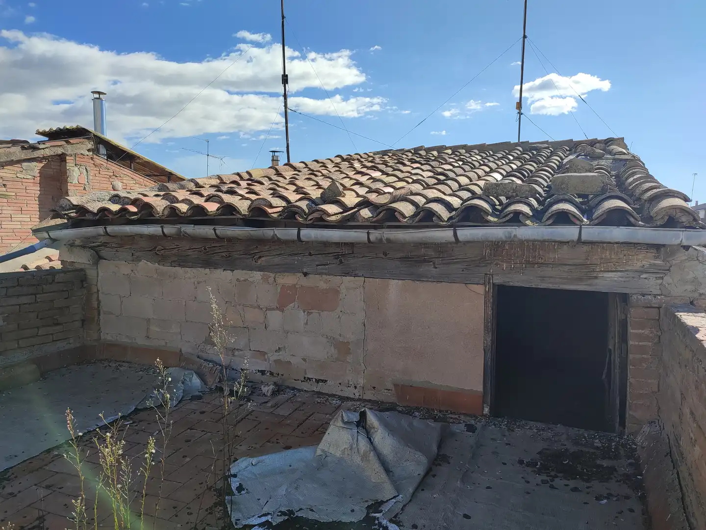 Vista exterior de Casa o chalet en venta en Les Borges Blanques con Calefacción, Terraza y Amueblado
