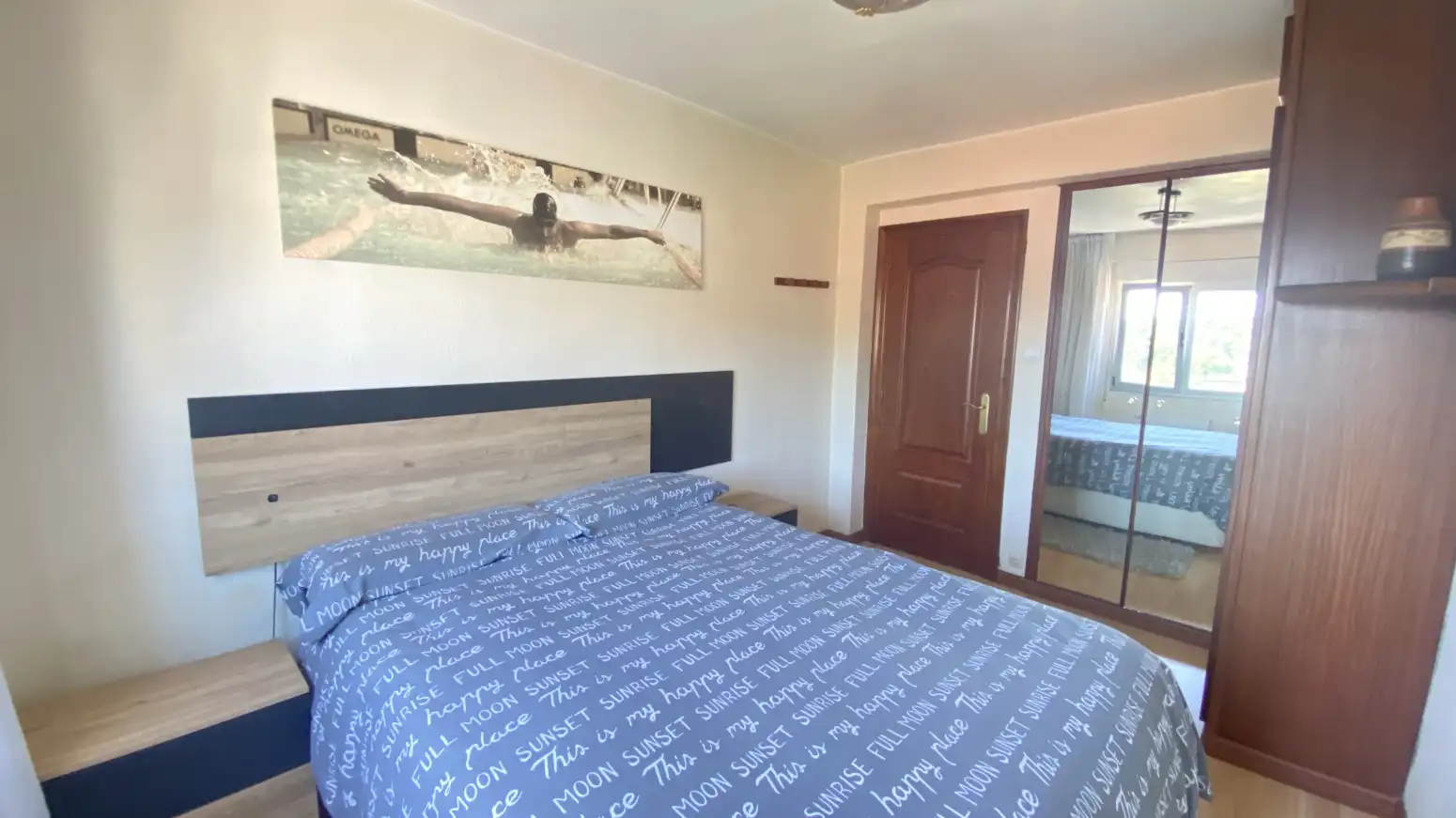 Schlafzimmer von Wohnung zum Verkauf in Medio Cudeyo mit Heizung, Parkett und Möbliert
