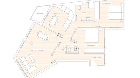 Foto 2 de Pis en venda a Arriagako Atea Kalea, Casco Viejo, Vitoria - Gasteiz