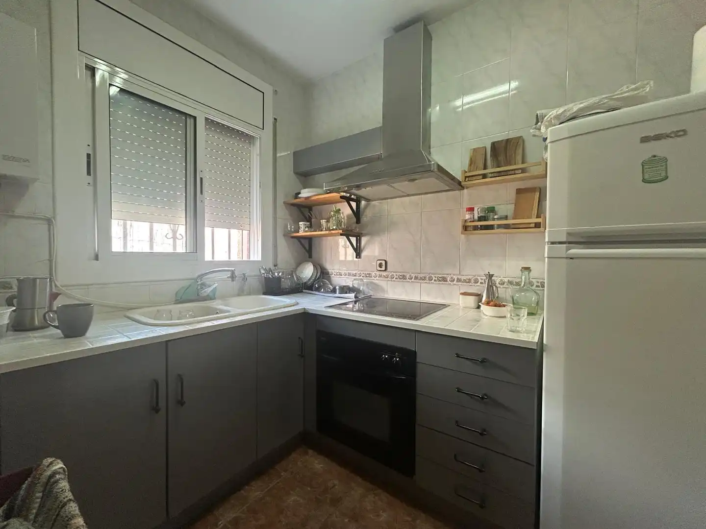 Cocina de Casa o chalet en venta en Piera con Aire acondicionado, Calefacción y Jardín privado