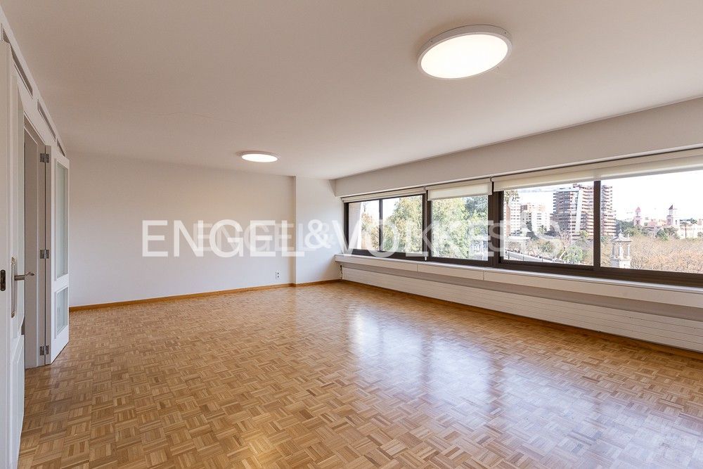 Living room of Apartment to rent in  Valencia Capital  with Air Conditioner and Heating