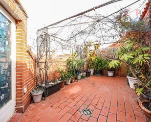 Terrace of Attic for sale in  Madrid Capital  with Air Conditioner, Heating and Parquet flooring