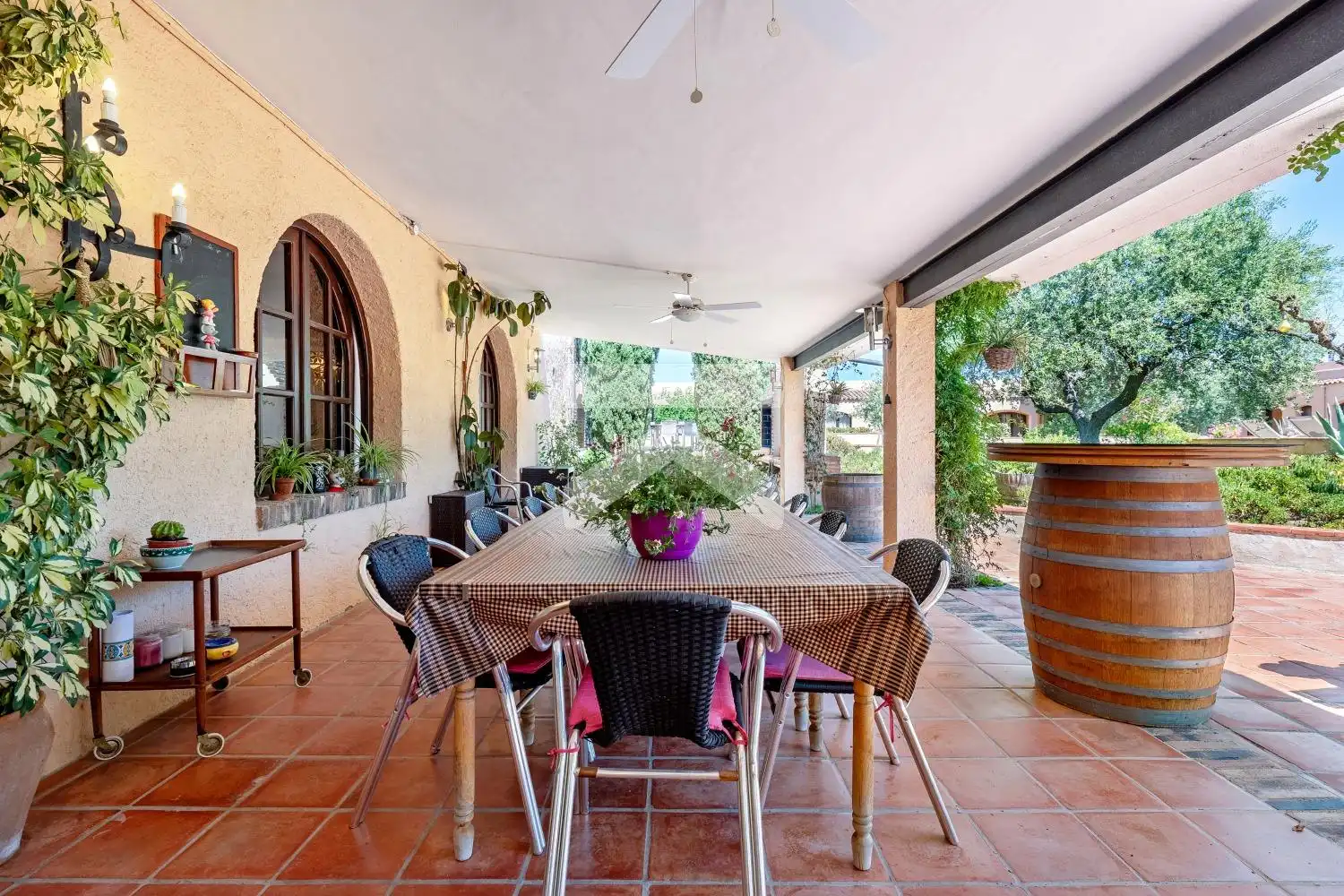 Terrassa de Finca rústica en venda en El Molar (Tarragona) amb Aire condicionat, Calefacció i Jardí privat