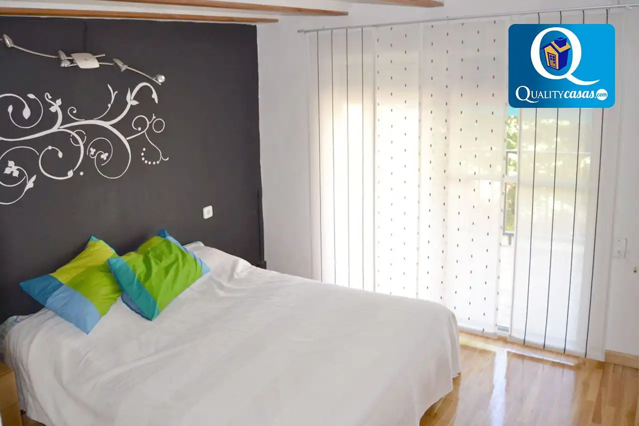 Schlafzimmer von Haus oder Chalet zum Verkauf in Muro de Alcoy mit Terrasse und Balkon