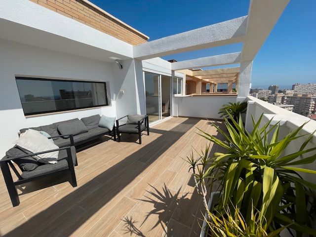 Terrassa de Dúplex en venda en Alicante / Alacant amb Aire condicionat, Calefacció i Terrassa