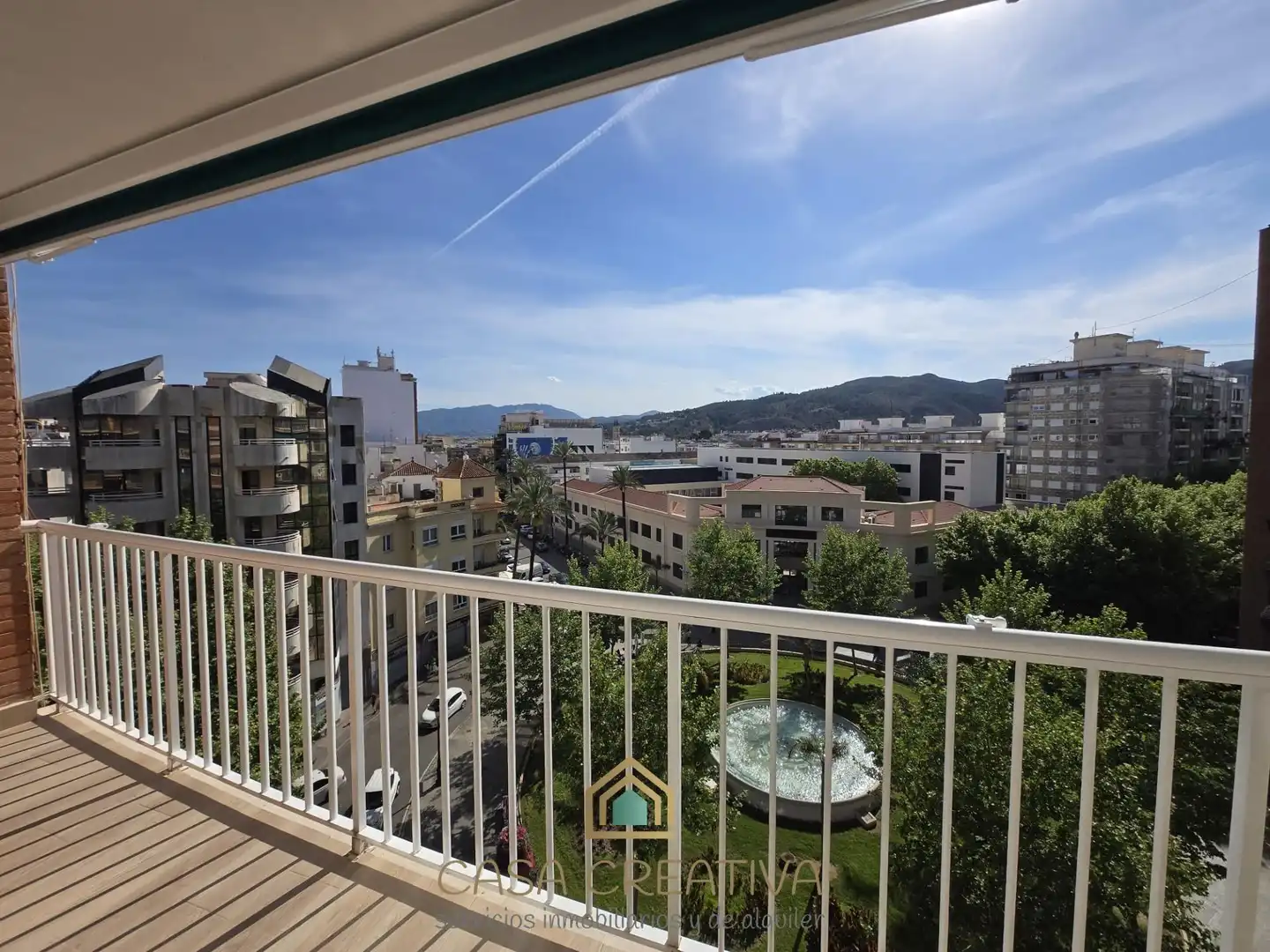 Vista exterior de Pis de lloguer en Gandia amb Aire condicionat, Calefacció i Terrassa
