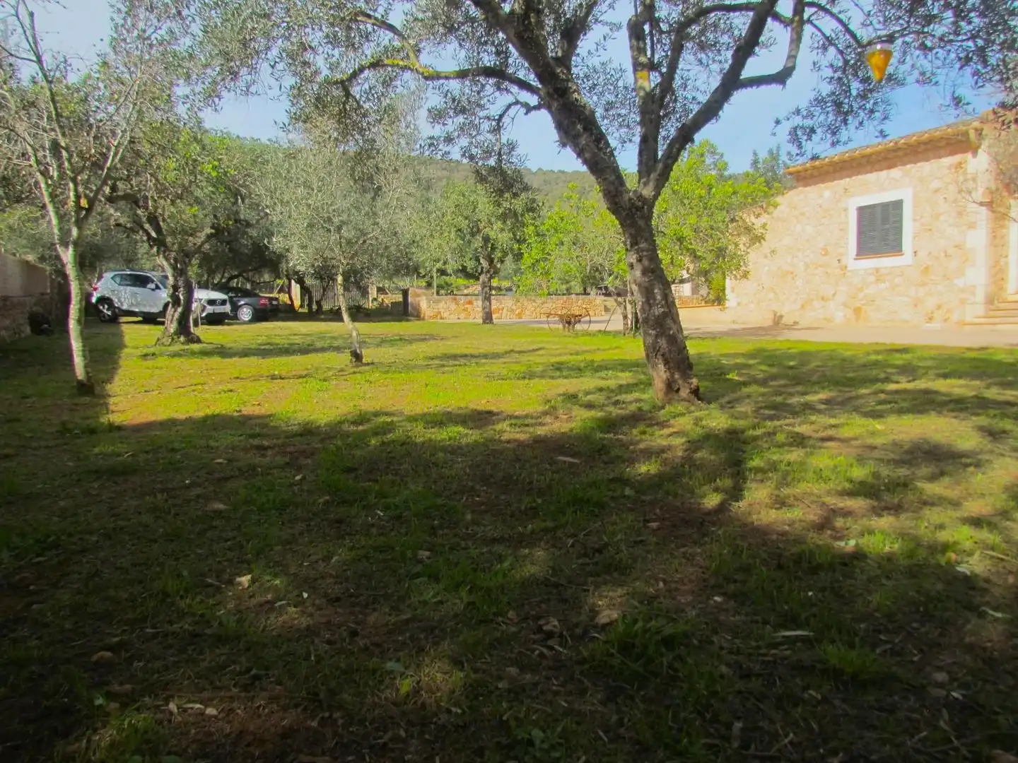 Jardín de Finca rústica de alquiler en Santa Eugènia con Aire acondicionado, Jardín privado y Terraza