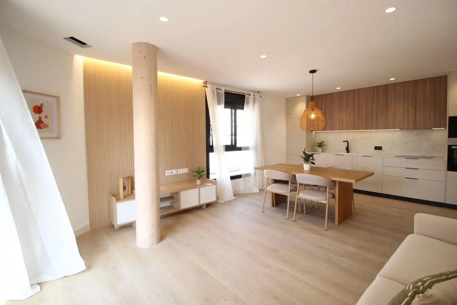 Living room of Flat for sale in Almenara  with Air Conditioner, Heating and Storage room