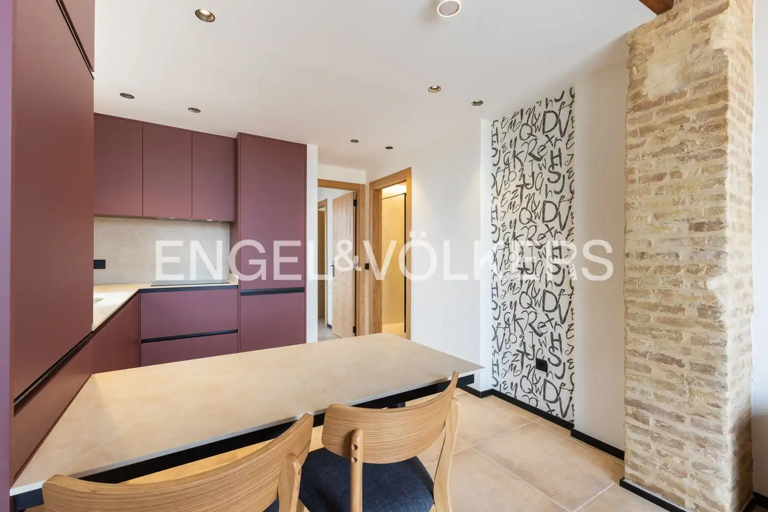 Comedor de Piso de alquiler en Valencia con Aire acondicionado, Calefacción y Terraza