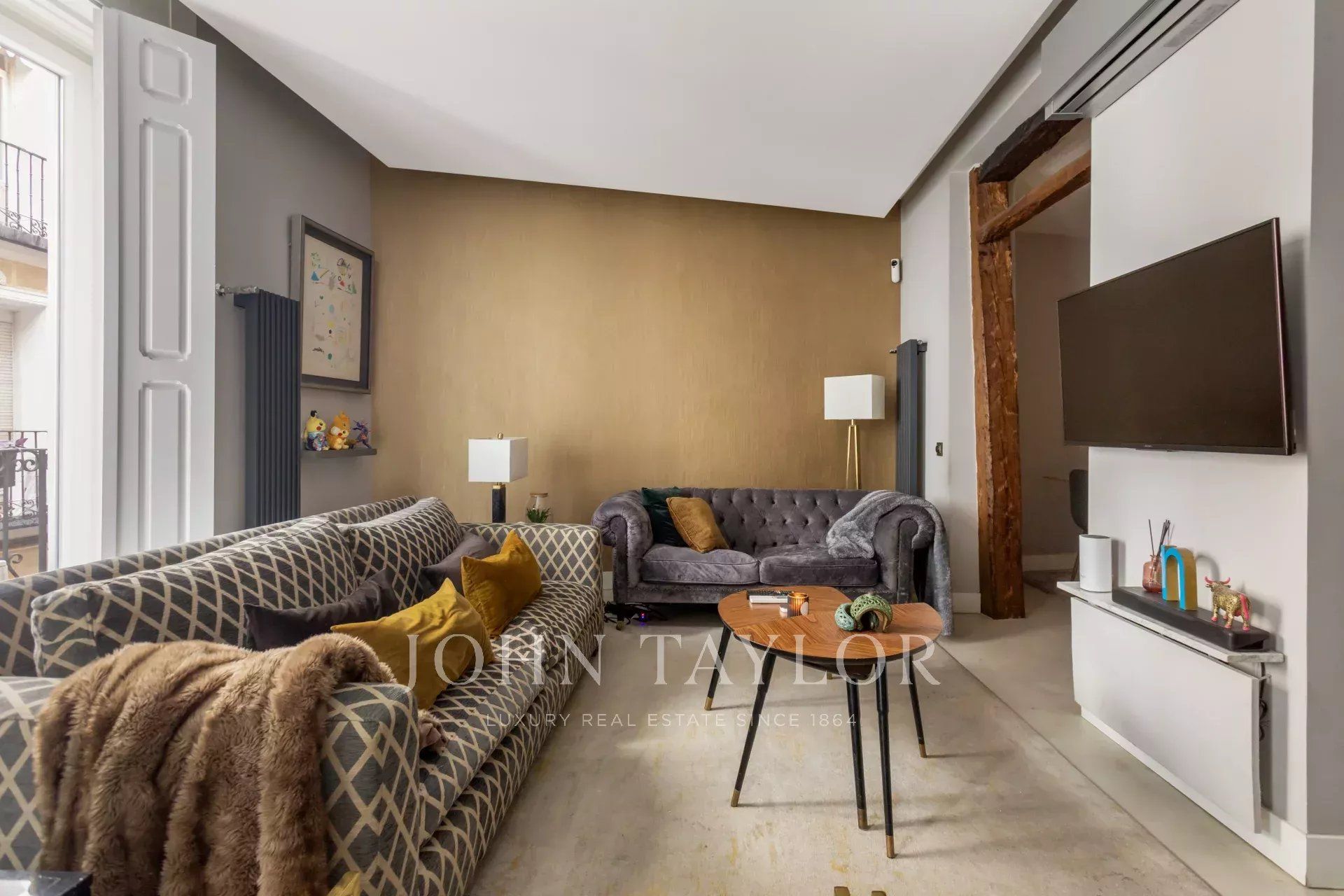 Sala d'estar de Pis en venda en  Madrid Capital amb Aire condicionat, Calefacció i Traster