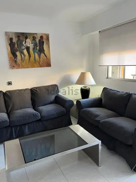 Living room of Flat for rent in Valencia  with Furnished, Oven and Washing machine