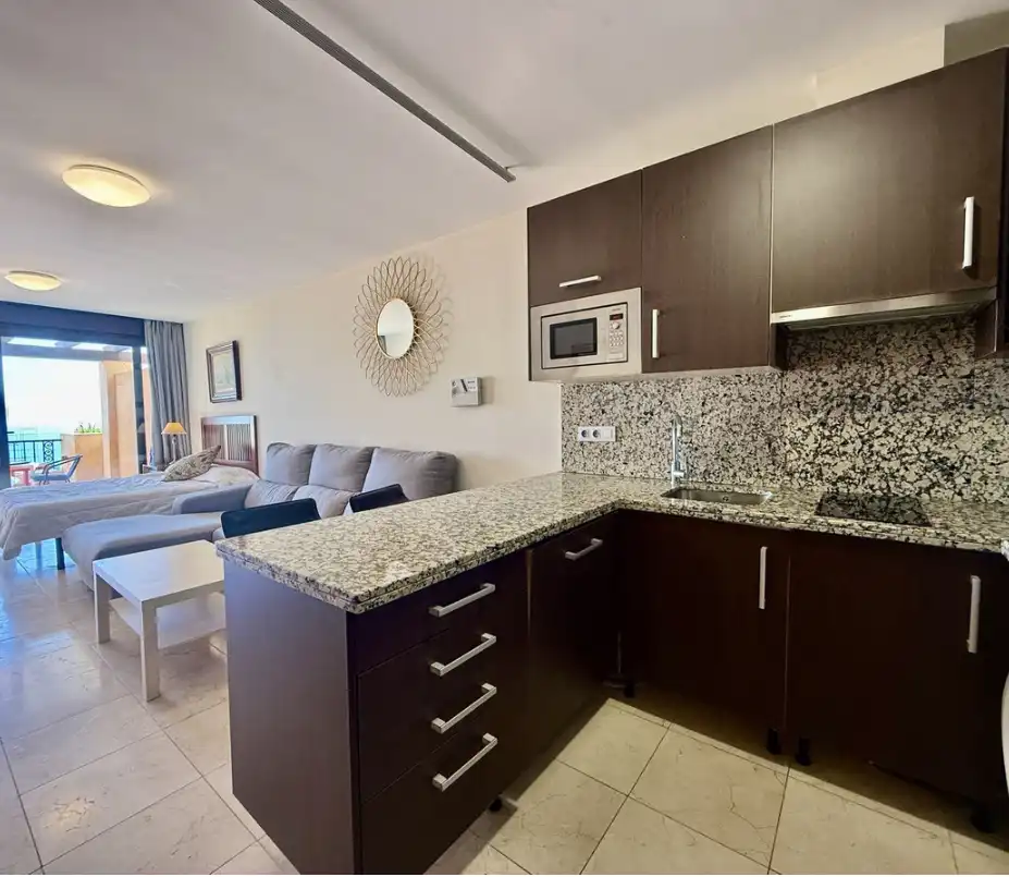 Kitchen of Flat for sale in Benalmádena  with Terrace, Furnished and Oven