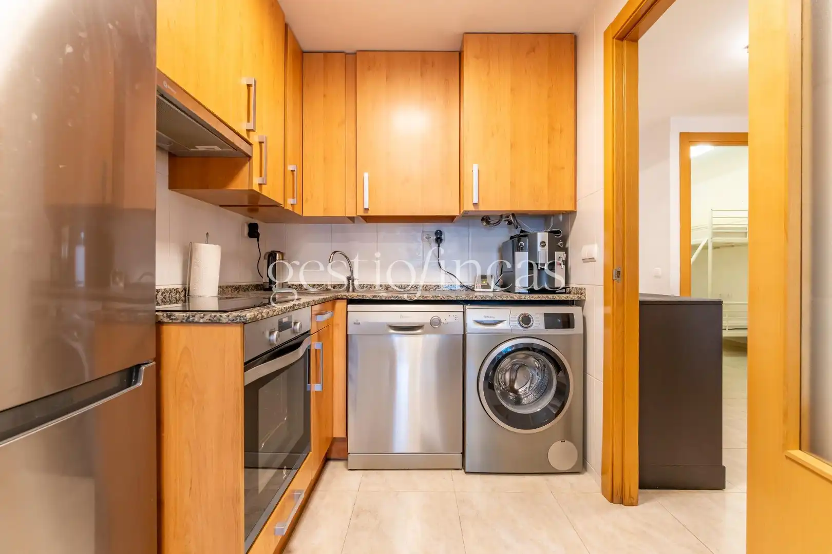 Kitchen of Flat for sale in Cambrils  with Air Conditioner, Heating and Private garden