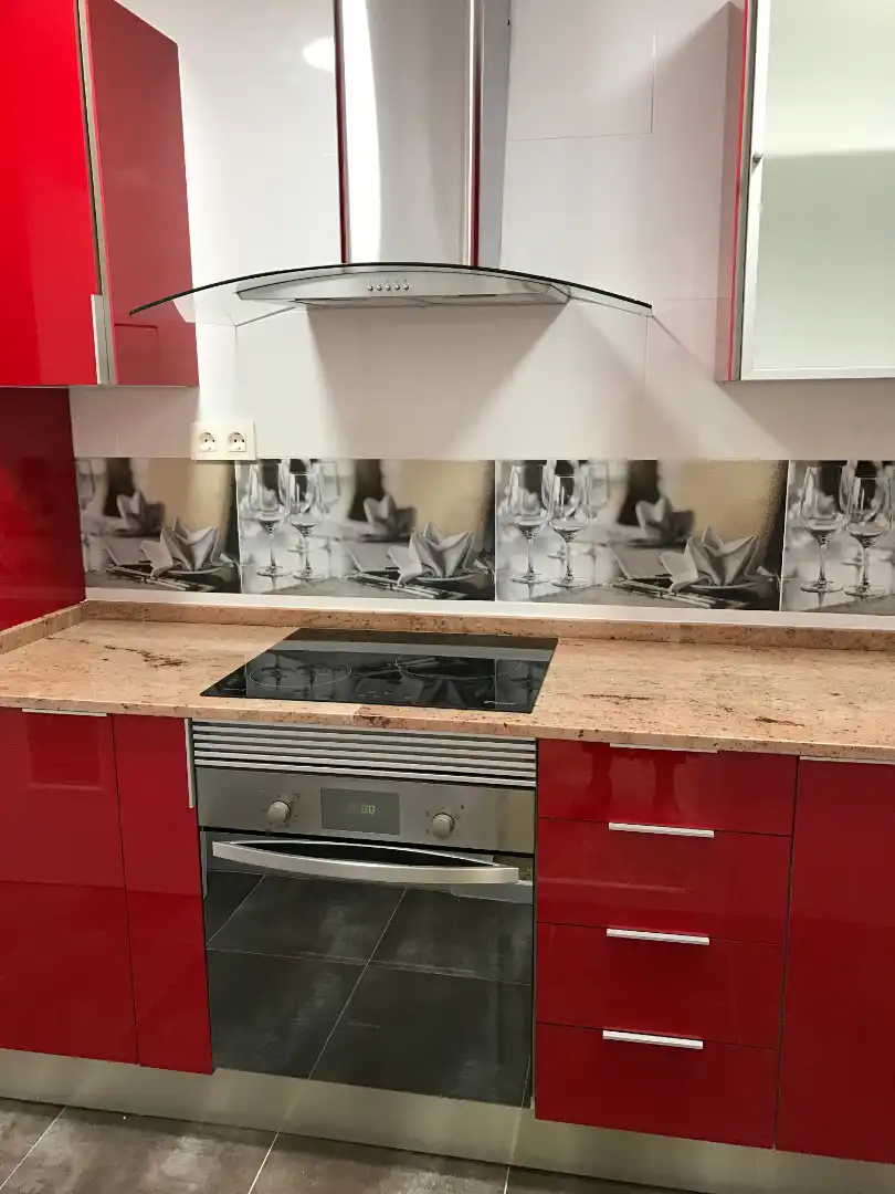 Kitchen of Flat for rent in Tarragona  with Air Conditioner, Terrace and Oven
