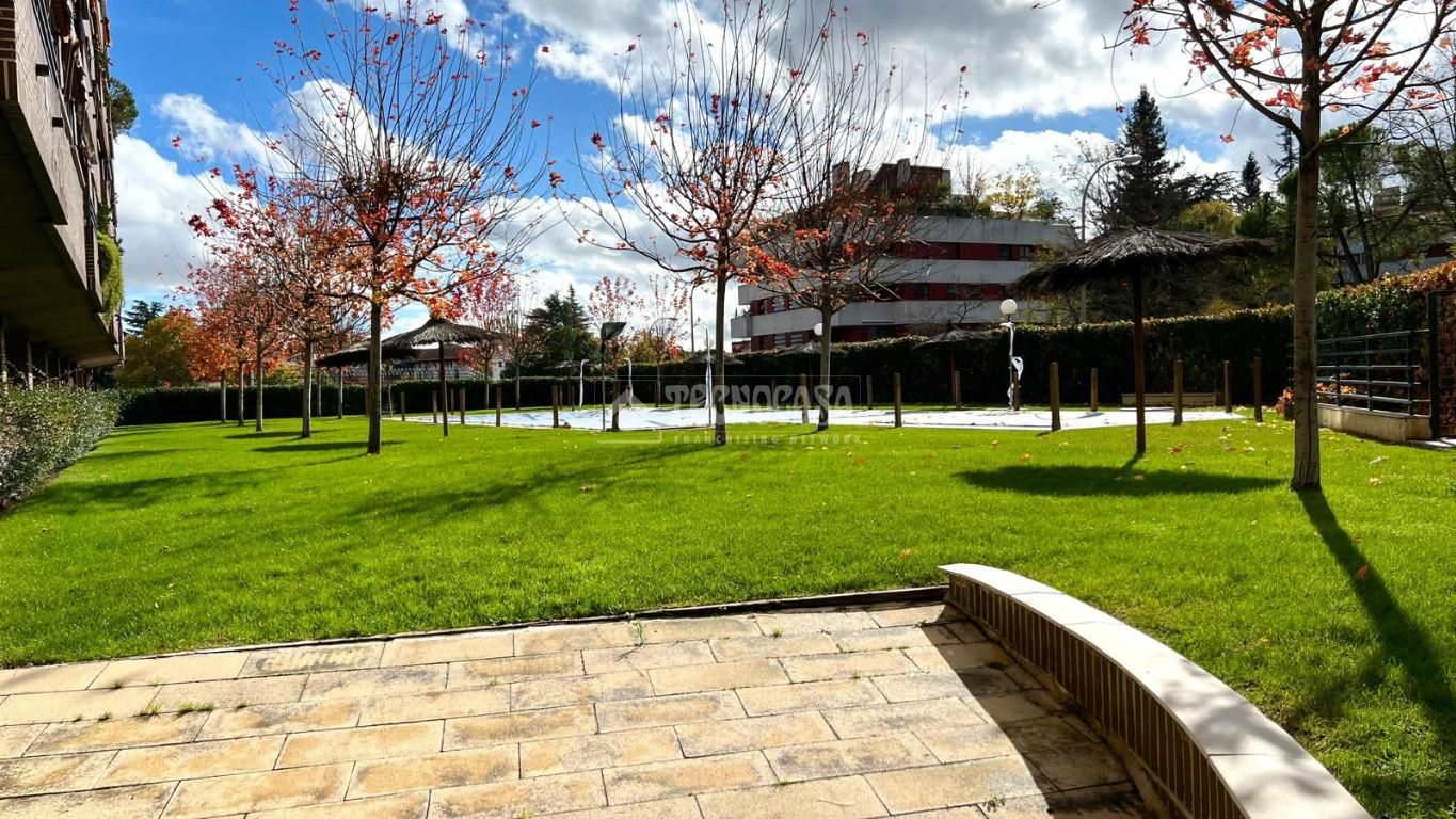 Exterior view of Flat to rent in  Madrid Capital