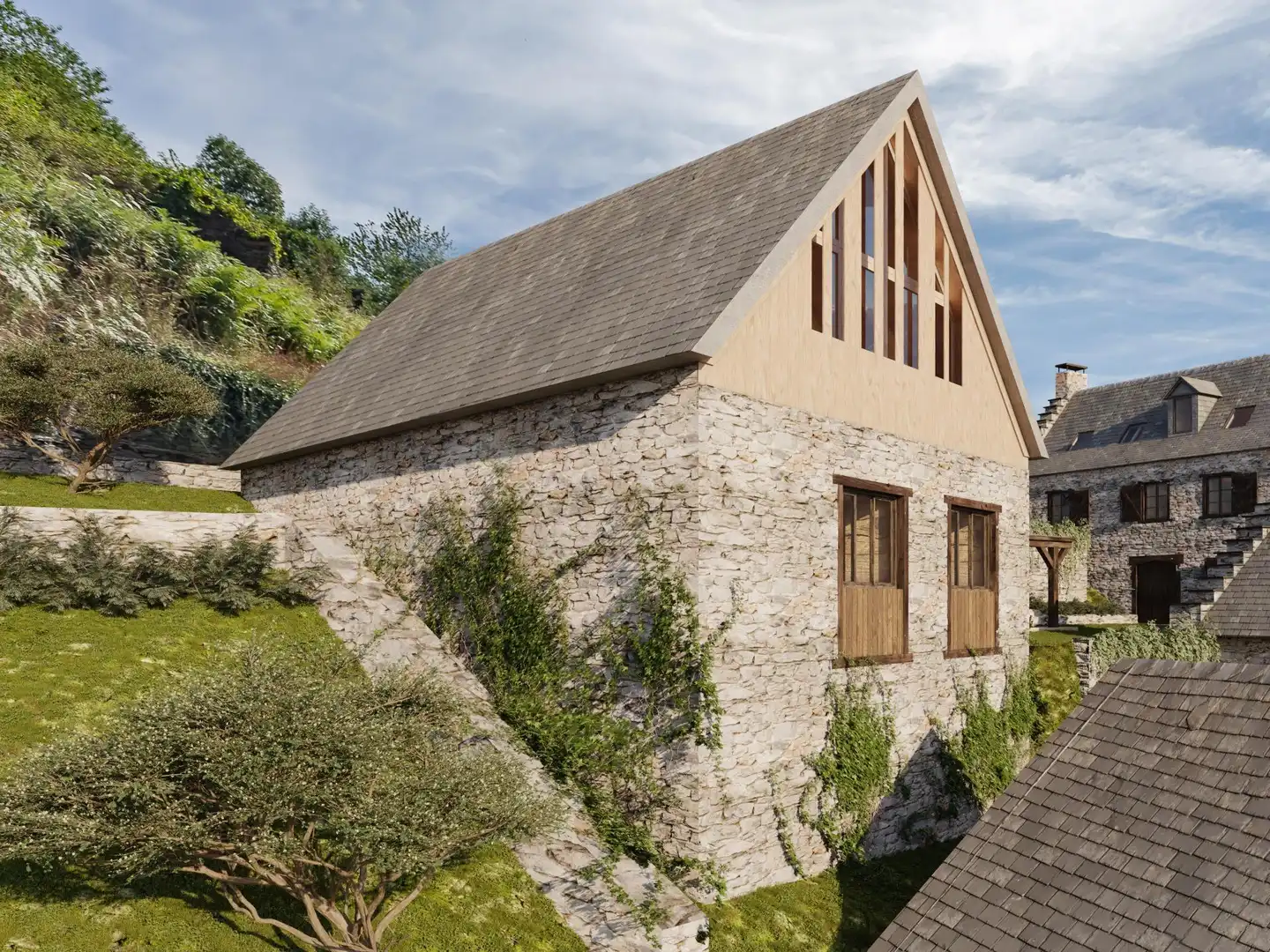 Exterior view of Houses for sale in Bausen