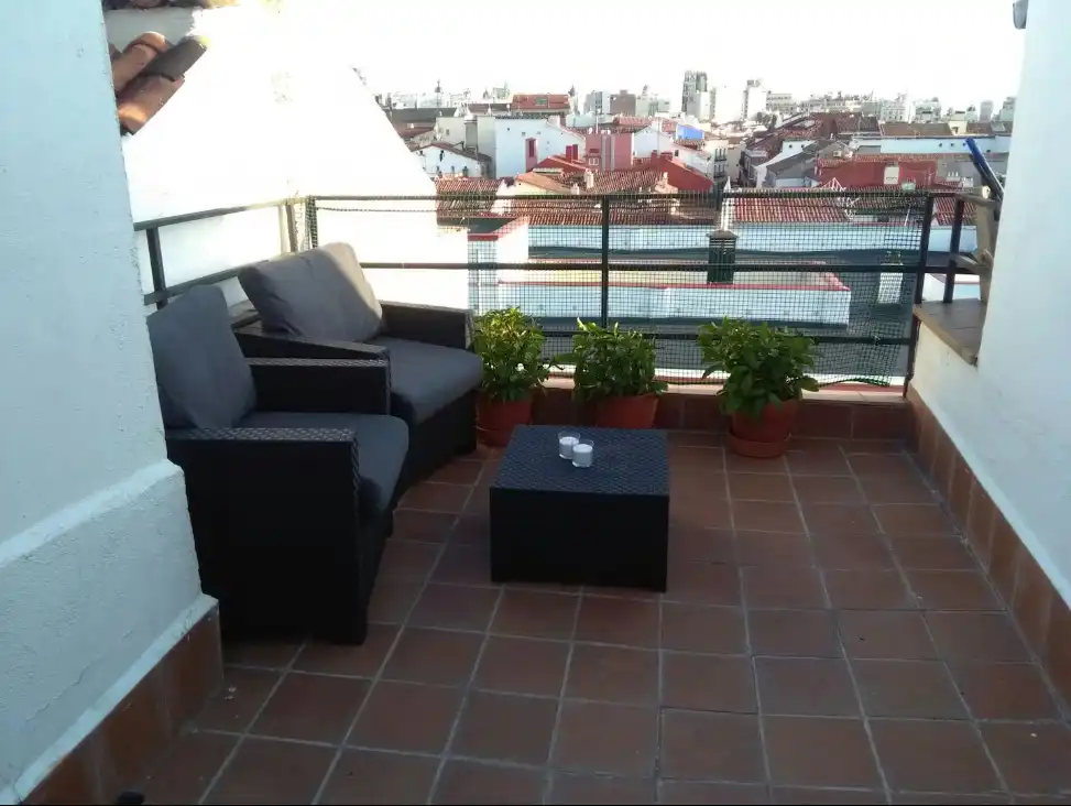 Penthouse mit Aufzug zur Miete in Calle de Daoiz, imagen 12