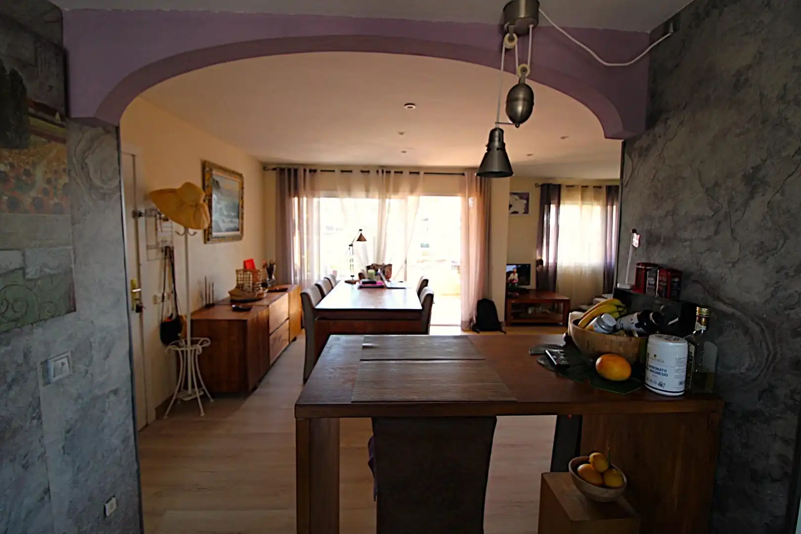 Dining room of Attic for sale in Llucmajor  with Parquet flooring, Terrace and Community pool