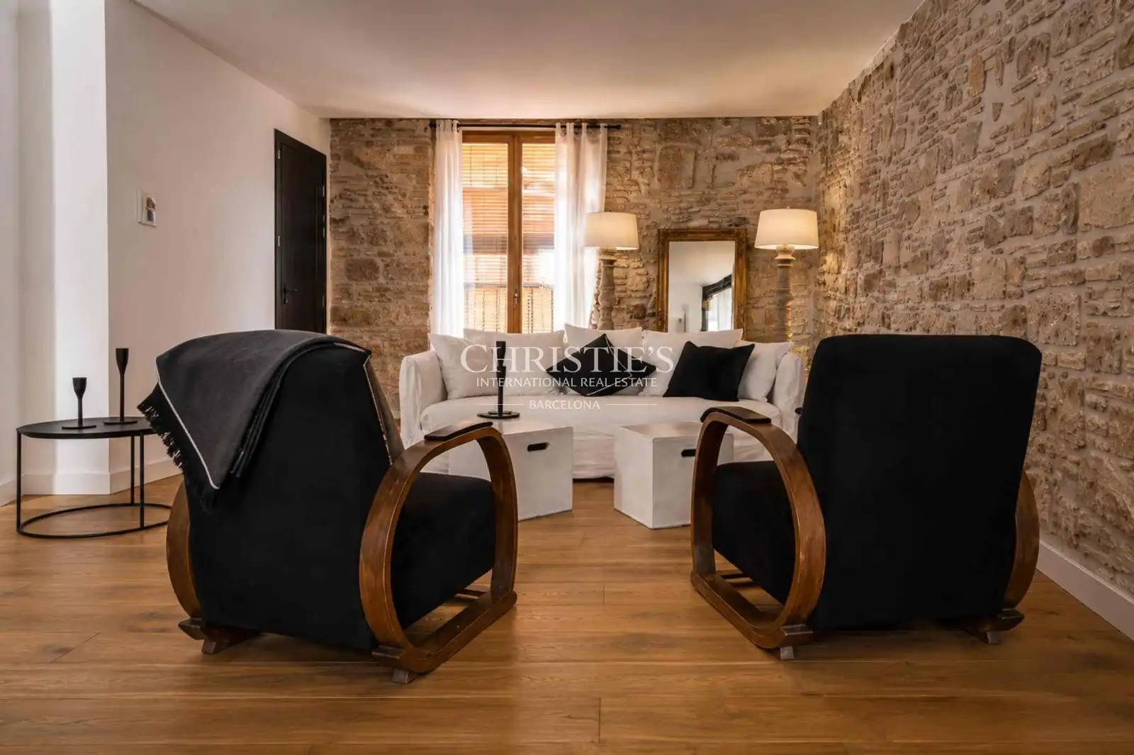 Sala de estar de Piso en venta en Barcelona con Terraza