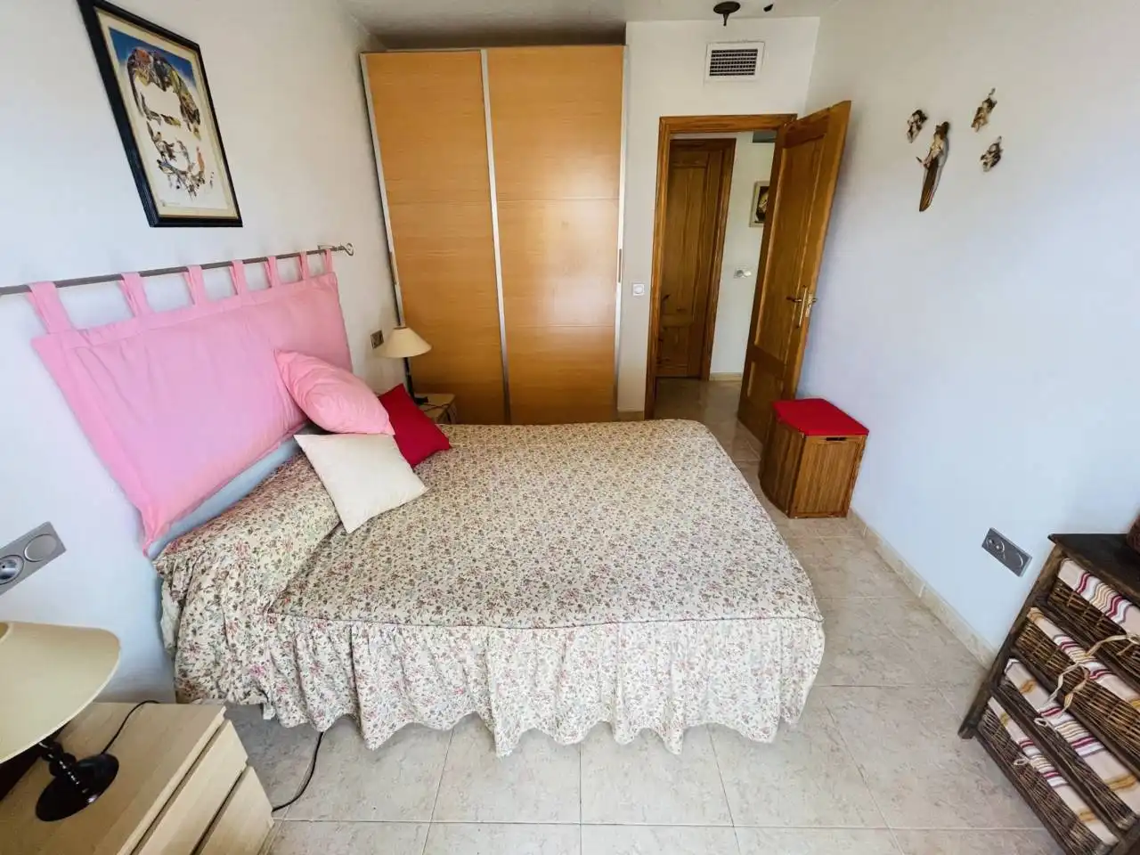 Bedroom of Flat for sale in Murcia  with Air Conditioner, Storage room and Balcony