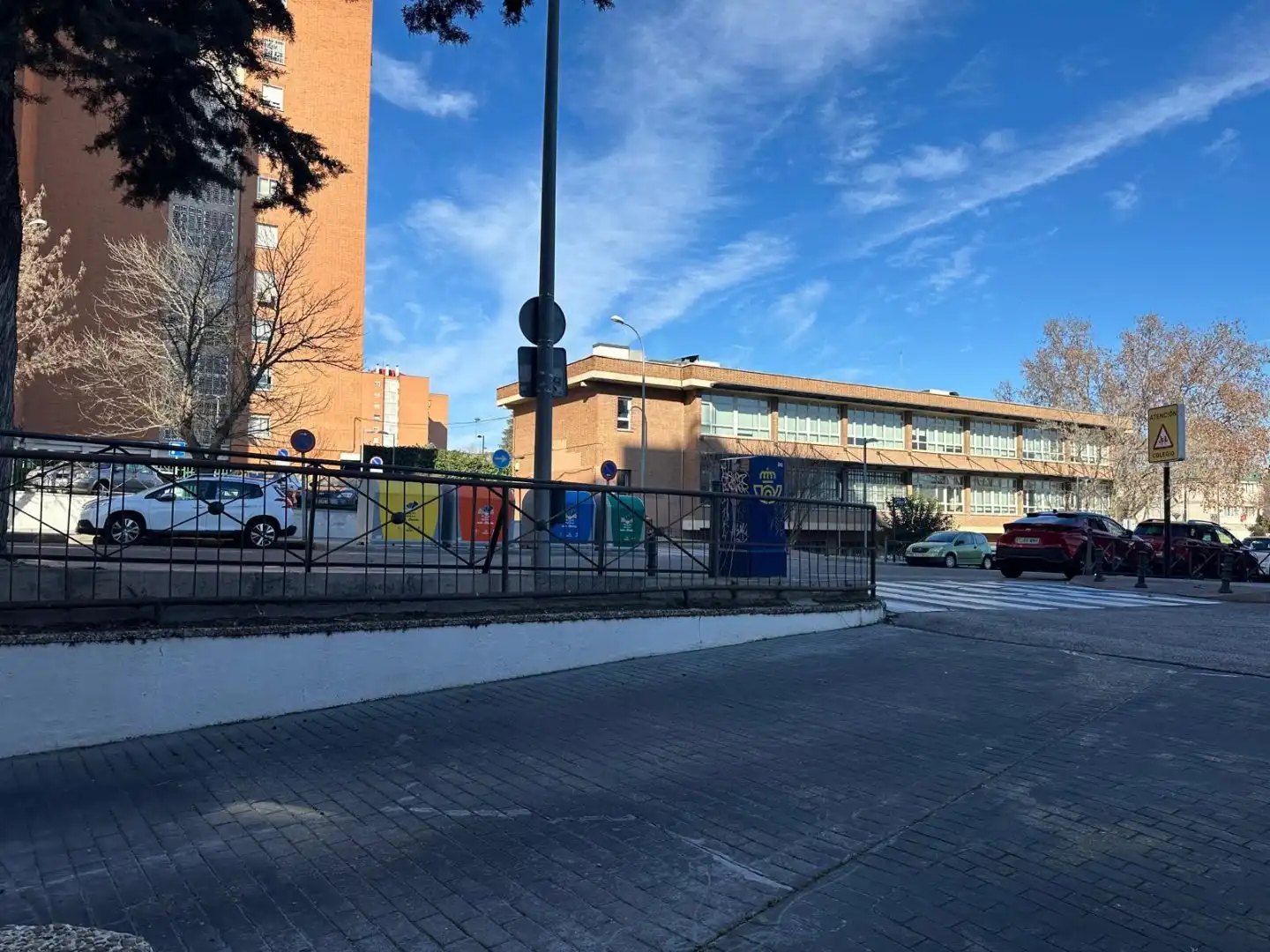 Vista exterior de Garatge en venda en Alcorcón