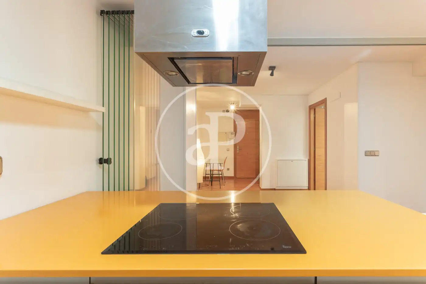 Küche von Wohnung zur Miete in Barcelona mit Heizung und Möbliert
