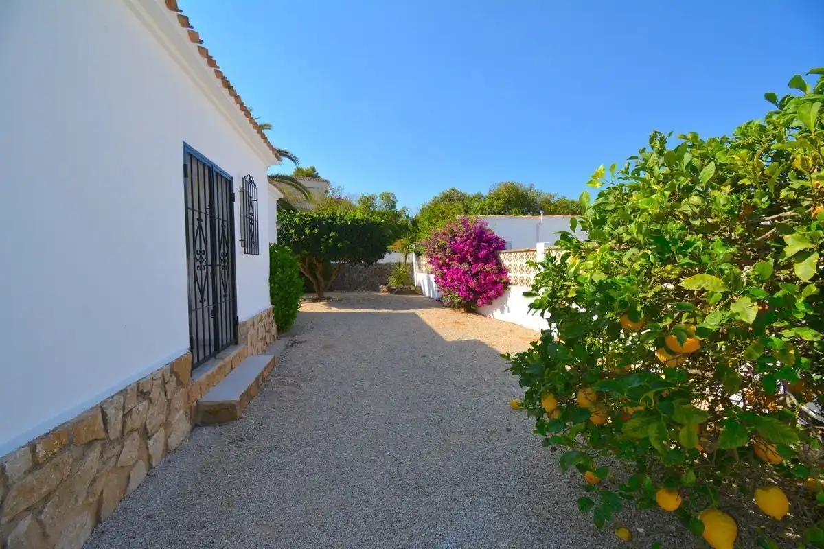 Garden of Houses for sale in Jávea / Xàbia