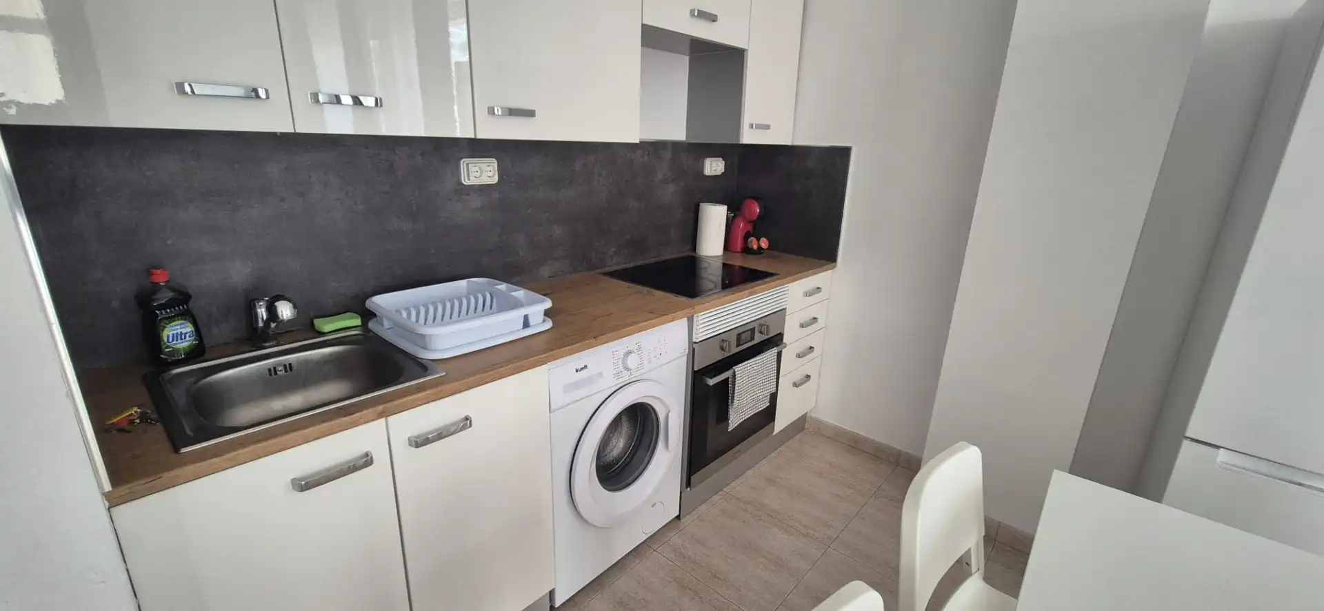 Kitchen of Flat for sale in Puerto de la Cruz  with Terrace, Furnished and Oven
