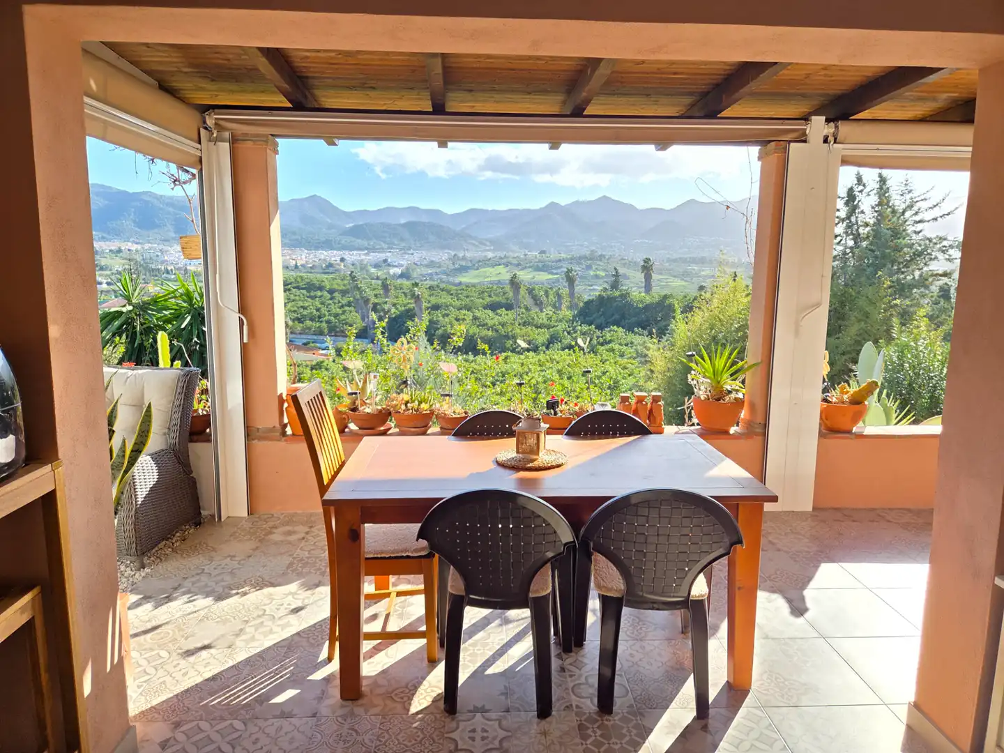 Terraza de Casa o chalet en venta en Alhaurín de la Torre con Aire acondicionado, Calefacción y Jardín privado