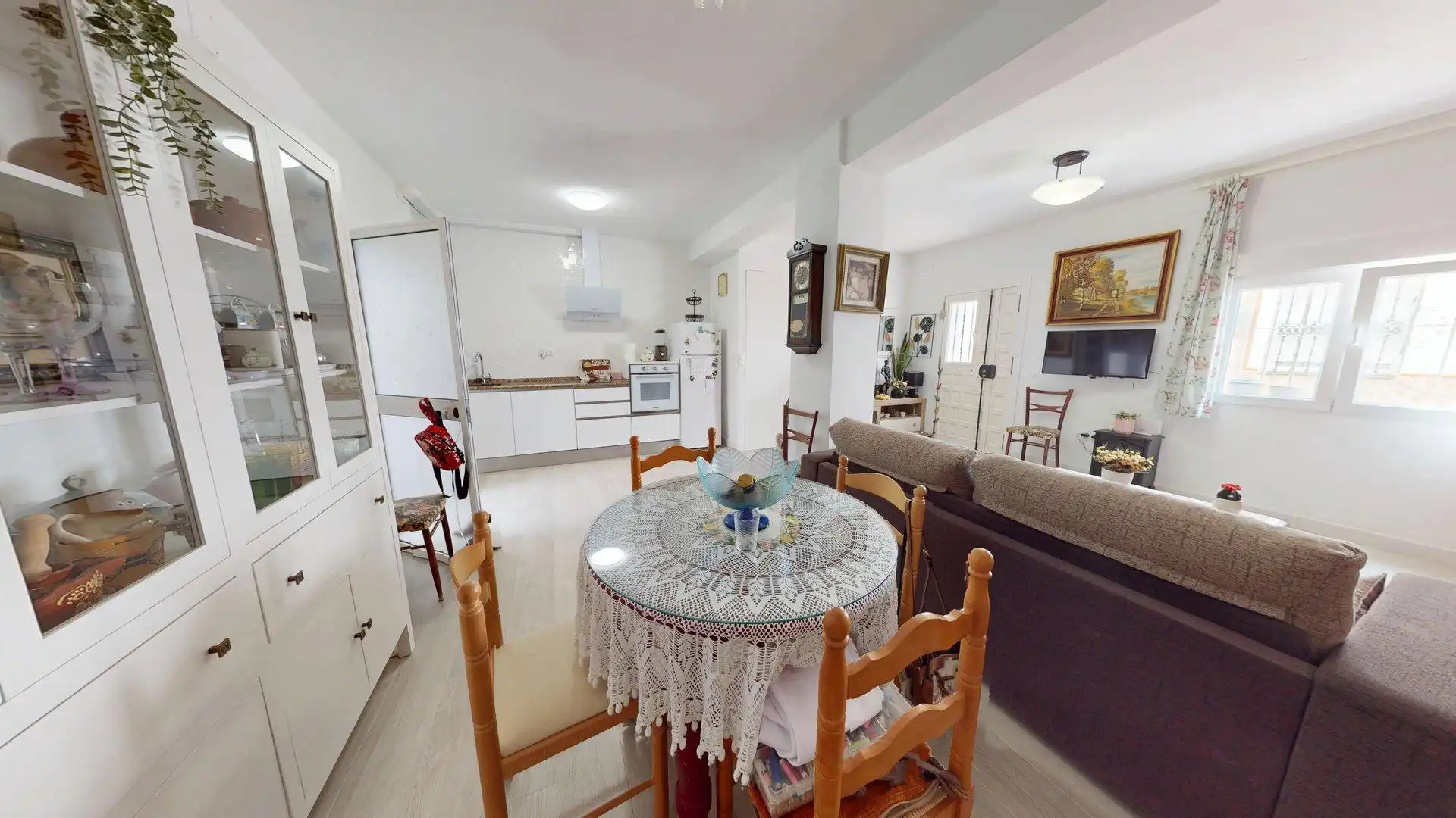 Cocina de Casa adosada en venta en Benalmádena con Calefacción, Jardín privado y Terraza